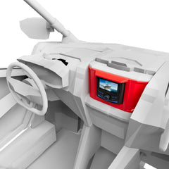 Polaris RZR Upper Dash Kit Compatible with MRX150 Head-Unit - DS18