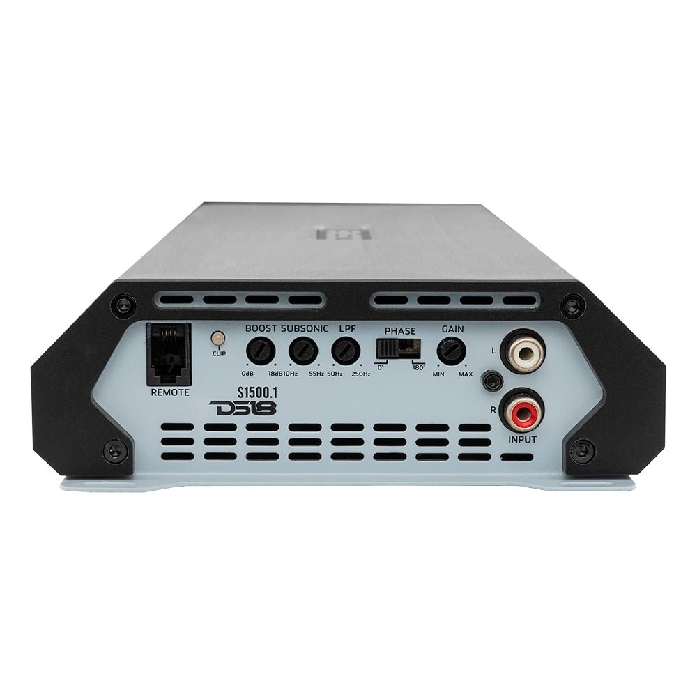 DS18 SELECT S-1500.1 – Class AB 1 Channel Monoblock Amplifier – 1500 Watts - DS18