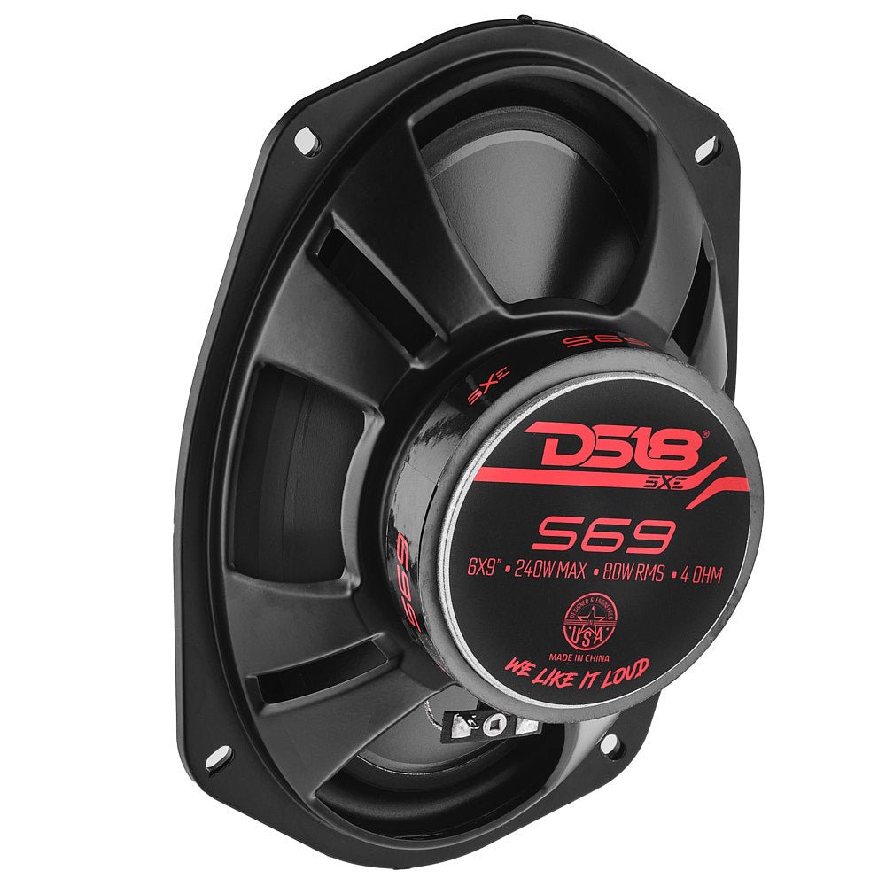 SELECT 6x9" 3-Way Coaxial Speaker | 240W RMS 4-Ohm - DS18