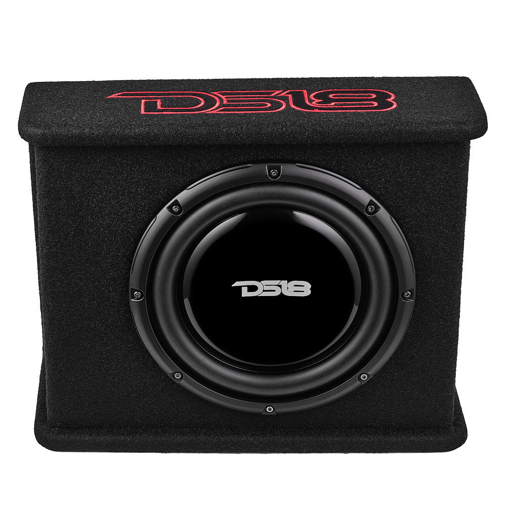 10" Loaded Amplified Shallow Subwoofer Enclosure 350 Watts Rms - DS18