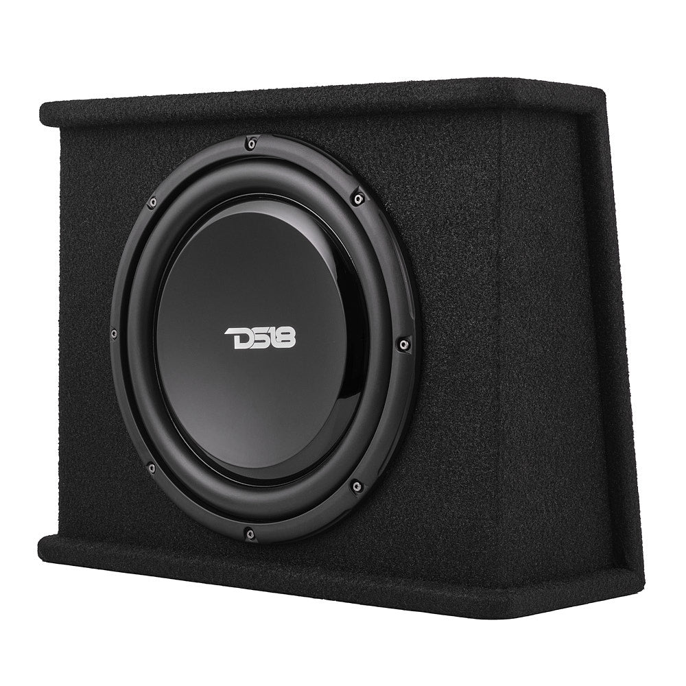 12" Loaded Amplified Shallow Subwoofer Enclosure 350 Watts Rms - DS18
