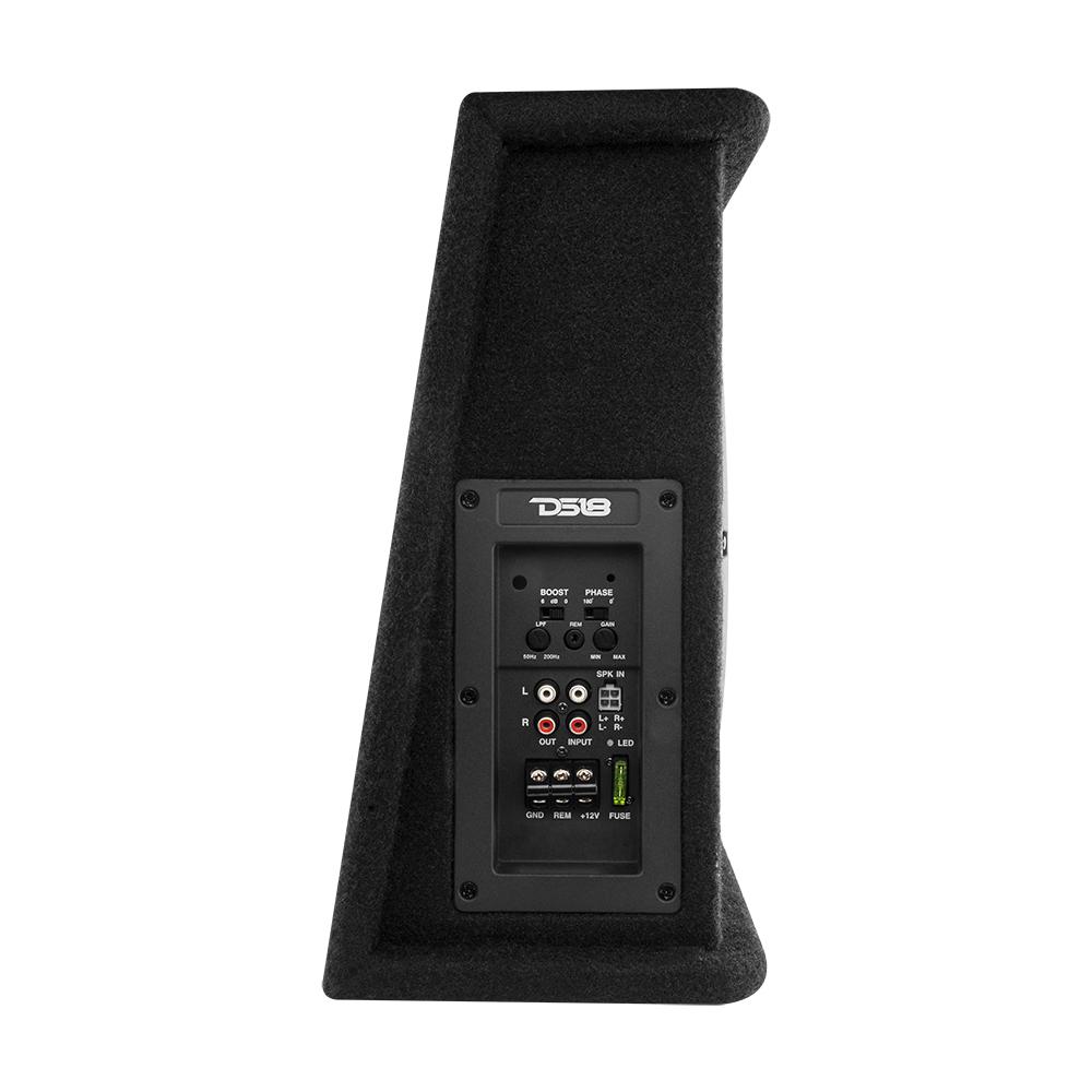 12" Loaded Amplified Shallow Subwoofer Enclosure 350 Watts Rms - DS18
