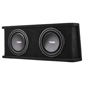 12" Loaded Shallow Subwoofer Enclosure 700 Watts Rms @ 1 ohm - DS18