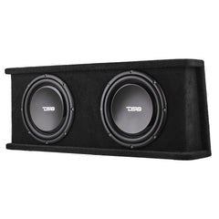 12" Loaded Shallow Subwoofer Enclosure 700 Watts Rms @ 1 ohm - DS18