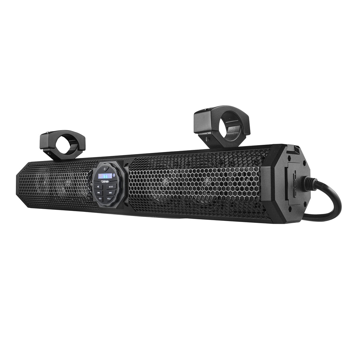 24" Marine Sound Bar Speaker System, 6 Speakers 600 Watts, Bluetooth® v5.0, Rotating Control Panel - DS18