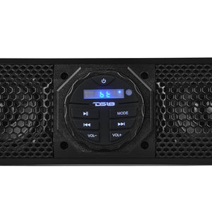 24" Marine Sound Bar Speaker System, 6 Speakers 600 Watts, Bluetooth® v5.0, Rotating Control Panel - DS18