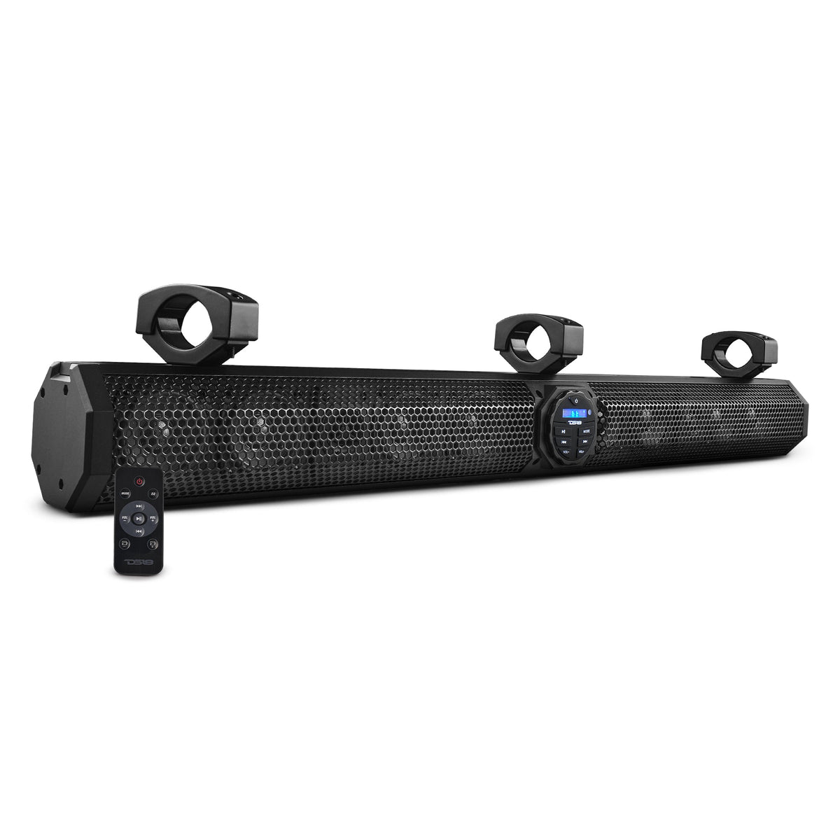 37" Marine Sound Bar Speaker System, 10 Speakers 1200 Watts, Bluetooth® v5.0, Rotating Control Panel - DS18