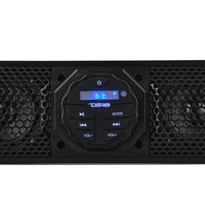 37" Marine Sound Bar Speaker System, 10 Speakers 1200 Watts, Bluetooth® v5.0, Rotating Control Panel - DS18