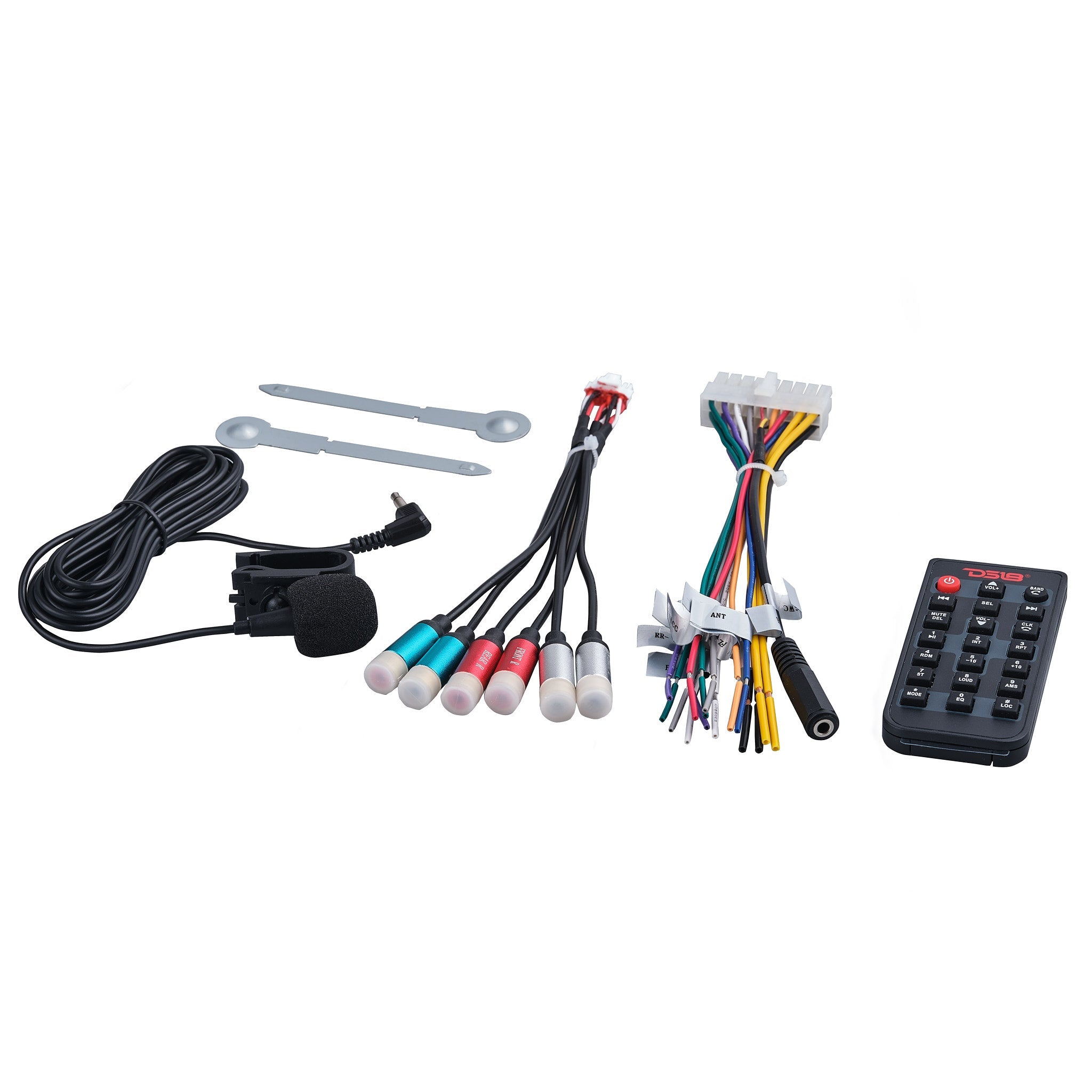 High Power 240 Watts RMS (4 x 60) Digital Media Receiver | Single Din | DSP | APP | Bluetooth Audio and Calling Head Unit |
