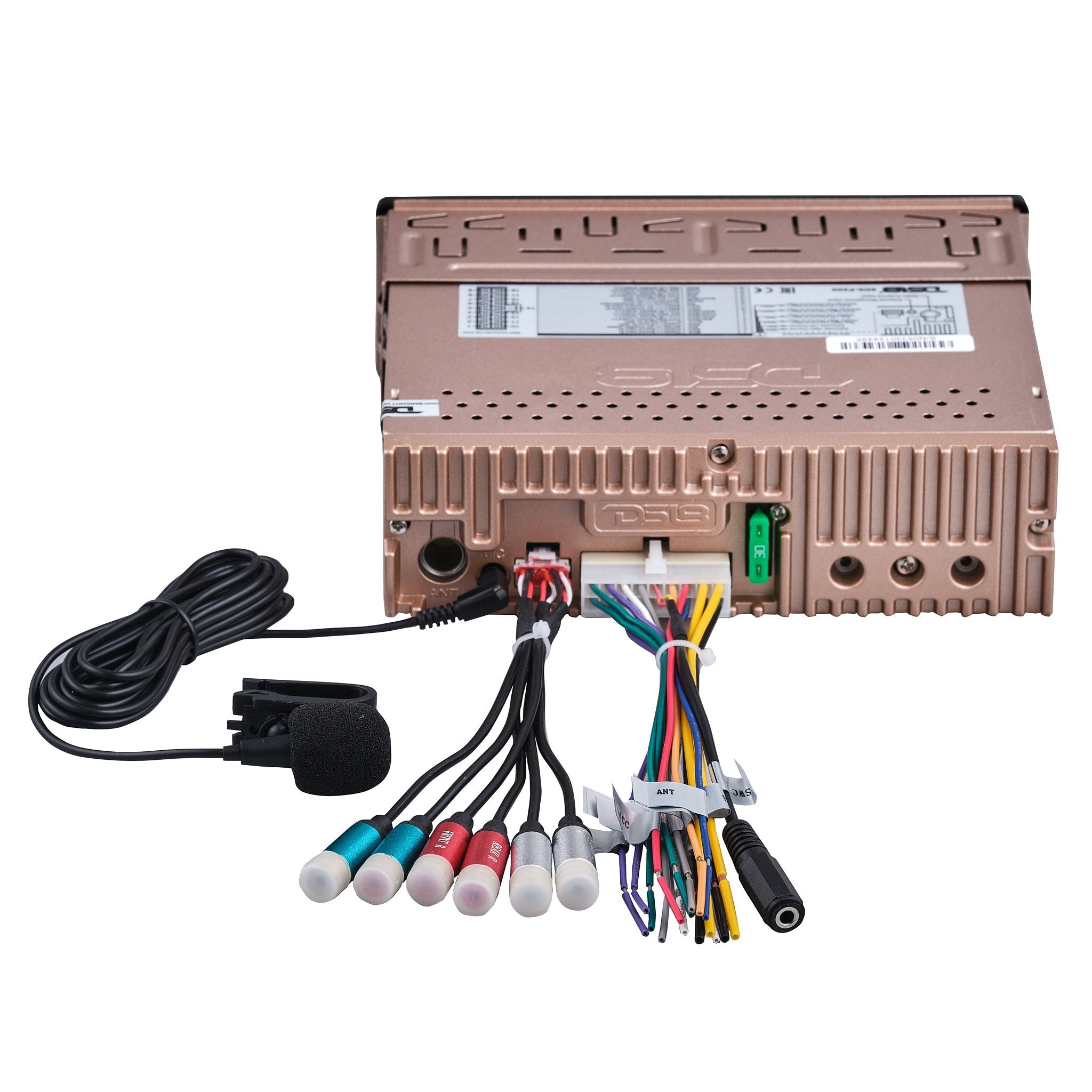 High Power 240 Watts RMS (4 x 60) Digital Media Receiver | Single Din | DSP | APP | Bluetooth Audio and Calling Head Unit |