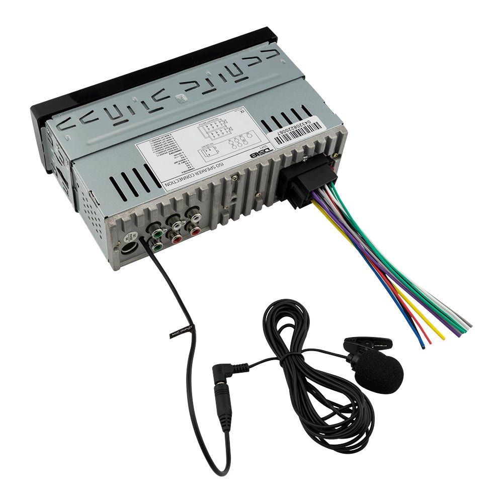 Single-DIN Digital Media Receiver Mech-Less Player, Bluetooth, Dual USB ,7 Volt Preouts - DS18