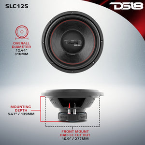 SELECT 12" Subwoofer 250 Watts Rms SVC 4-Ohm - DS18