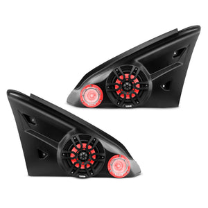 Polaris Slingshot Arm Rest 2 X 6.5" Enclosure With NXL-6/BK and PRO-TW1L | 2015 - Current - DS18
