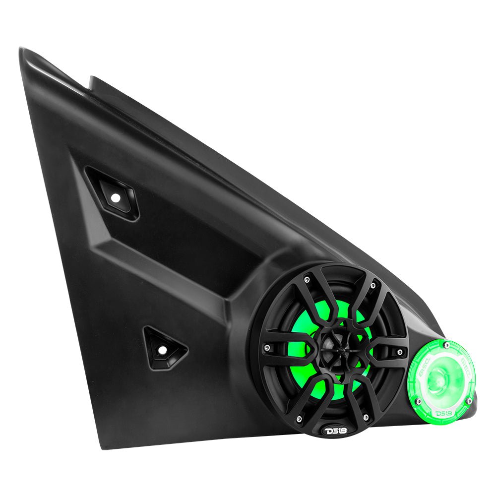 Polaris Slingshot Arm Rest 2 X 6.5" Enclosure With NXL-6/BK and PRO-TW1L | 2015 - Current - DS18