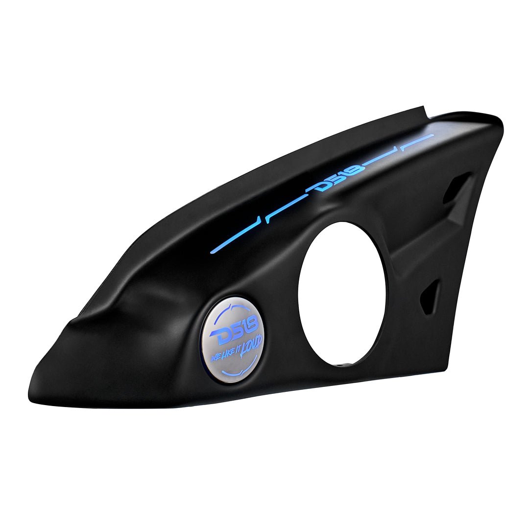Polaris Slingshot Arm Rest Empty Enclosure With Digital Led Lights fits 2 x 6.5" Speakers | 2015 - Current - DS18