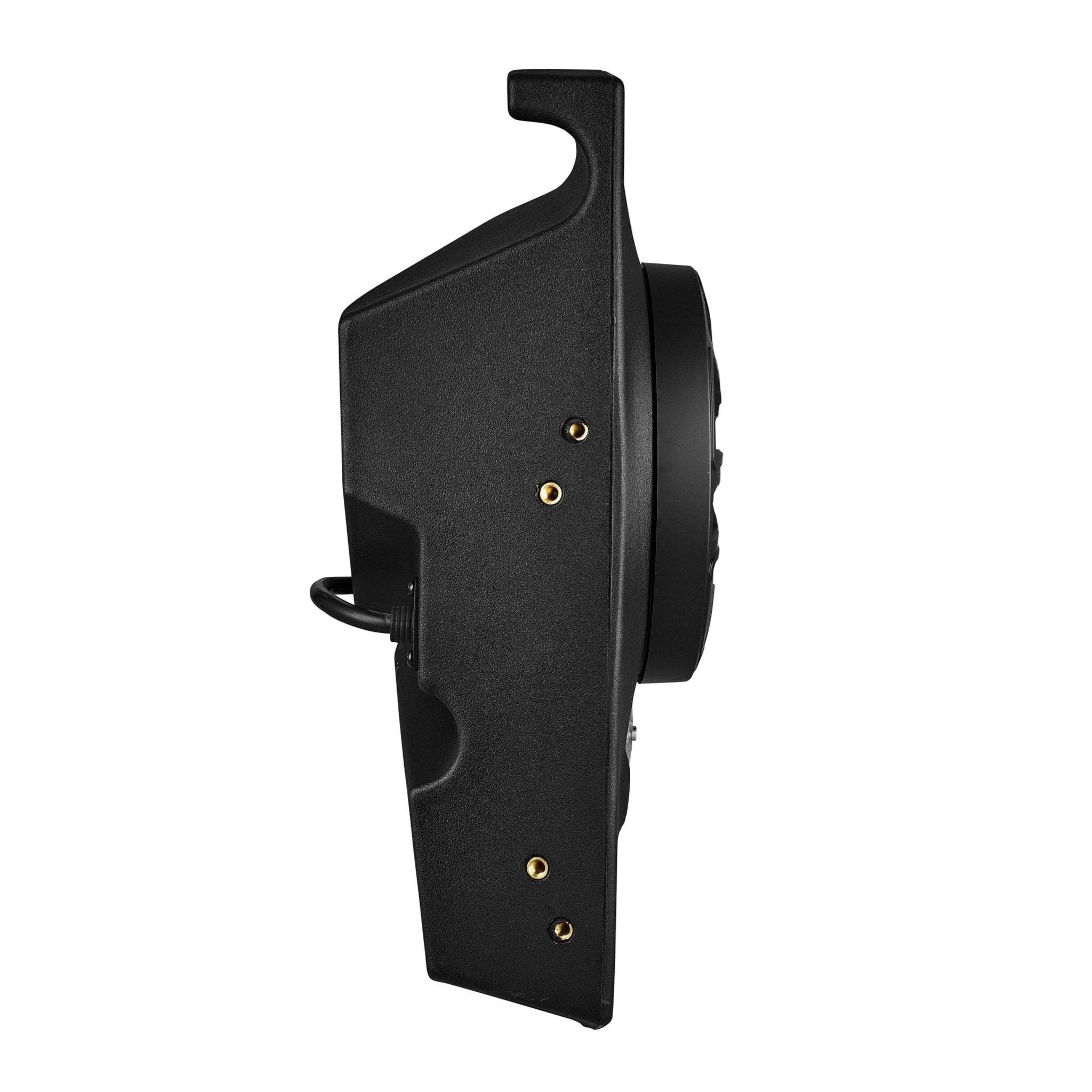 Polaris Slingshot Front Kick Panel Speaker Pods Loaded | 2 x NXL-IQ6/BK & 2 x PRO-TW1LD and Digital LED Lights | 2015