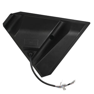 Polaris Slingshot Front Kick Empty Panel Pods With Digital LED Lights fits 2 x 6.5" Speakers and 2 x 3.8" Bullet Tweeters |
