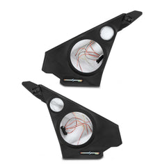 Polaris Slingshot Front Kick Panel Speaker Pods – Empty Enclosure for 8" Speakers and 3.8" Tweeters | 2020 - Current - DS18