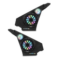 Polaris Slingshot Front Kick Panel Speaker Pods – Loaded with 8" NXL-IQ8/BK Speakers, PRO-TW1LD Tweeters & Digital LED Lights