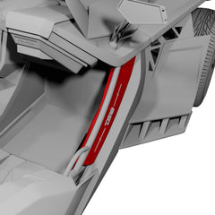 Polaris Slingshot Front Kick Panel Speaker Pods – Empty Enclosure for 8" Speakers and 3.8" Tweeters | 2020 - Current - DS18