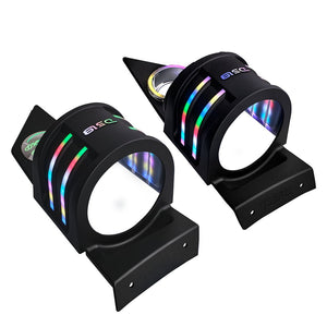 Polaris Slingshot Headrest Empty Enclosure With Digital LED Lights fits 4 x 6.5" Speakers | 2015 - Current - DS18