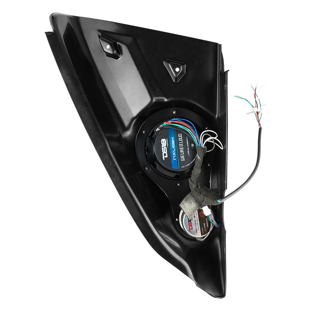 Polaris Slingshot Arm Rest 2 X 6.5" Enclosure With NXL-6/BK and PRO-TW1L | 2015 - Current - DS18