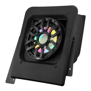 Polaris Slingshot Rear Subwoofer Enclosure Loaded with NXL-IQSUB10/BK and Digital LED Lights | Fits Either Passenger or