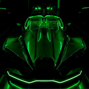 Polaris Slingshot Loaded Rear Sealed 10" Subwoofer Enclosure | Fits Either Passenger or Driver Side | 2015 - Current - DS18