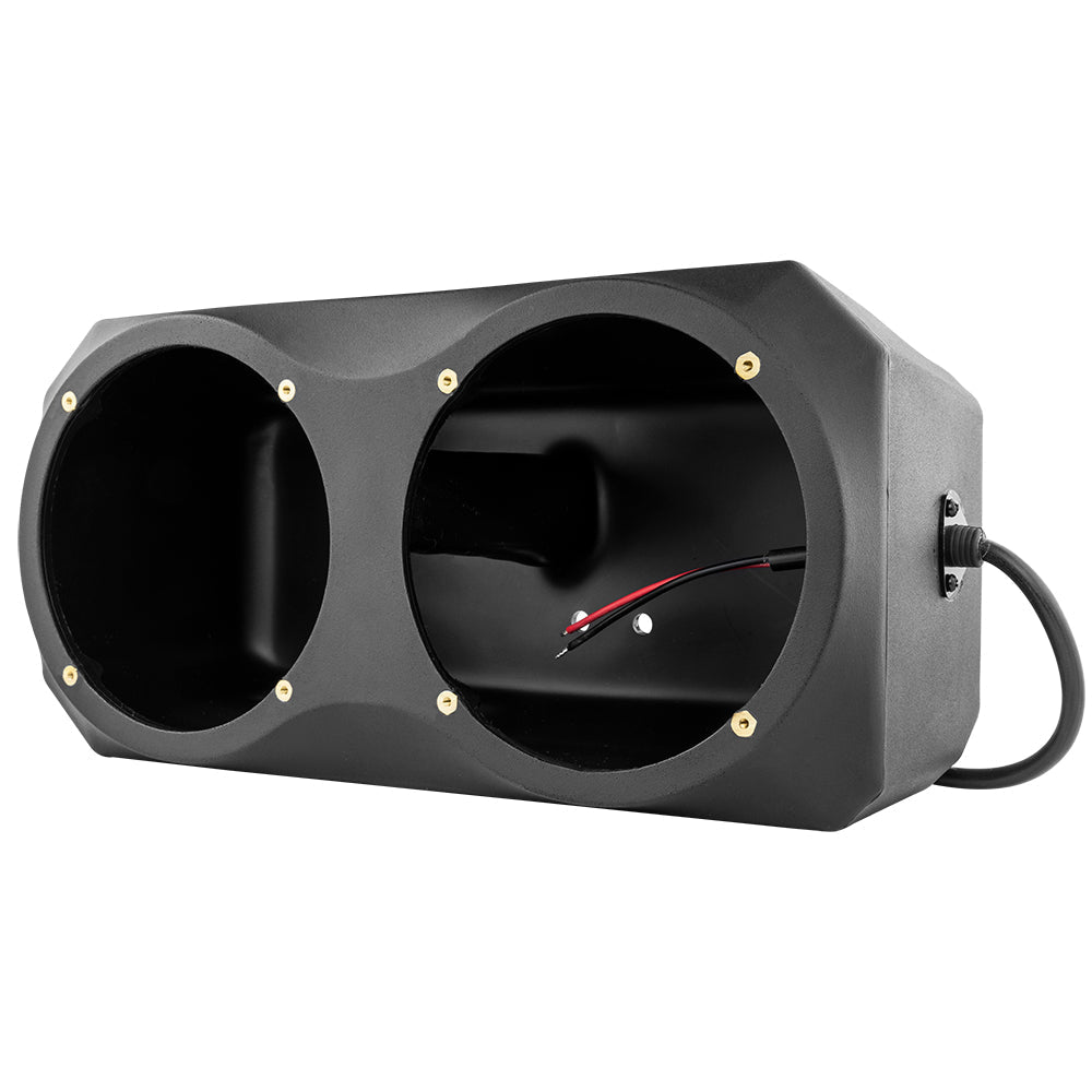 Polaris Slingshot Under Dash Empty Enclosure fits 2 x 6.5" Subwoofers | 2015 - 2019 - DS18