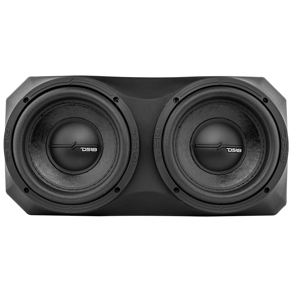 Polaris Slingshot Under Dash Enclosure Loaded | 2 x ZR6.4D Subwoofers | 2015 - 2019 - DS18