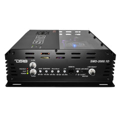 SMD Monoblock Amplifier with VM-1 Voltmeter and Digital LED Lights 2000W RMS at 1-ohm - Steve Meade Designs - DS18