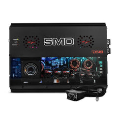 SMD Monoblock Amplifier with VM-1 Voltmeter and Digital LED Lights 3000W RMS at 1-ohm - Steve Meade Designs - DS18