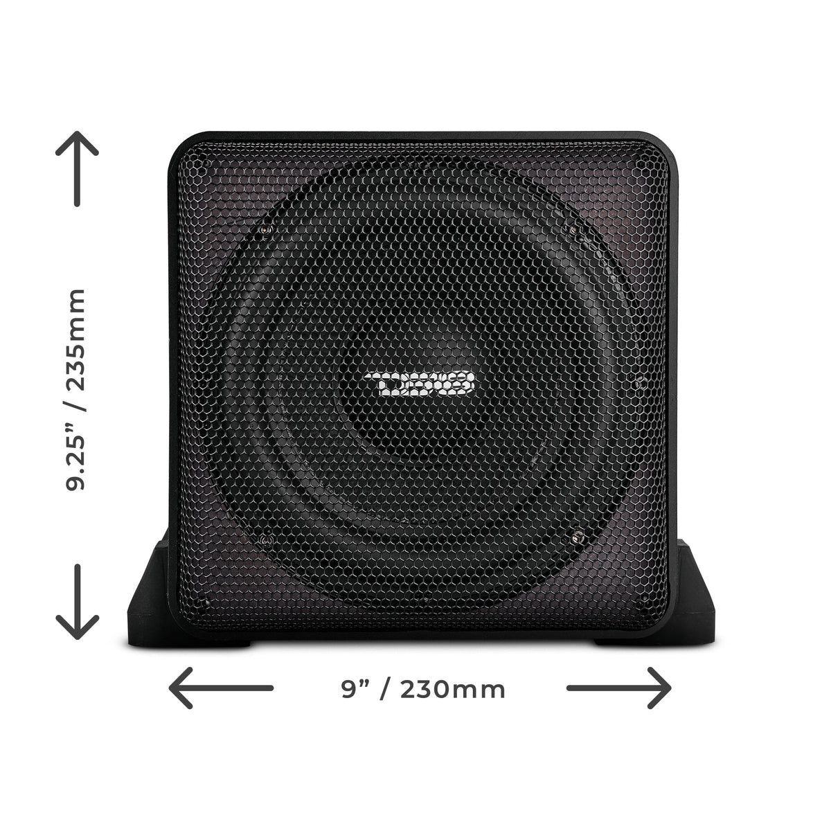 Dual 8" Loaded High End Aluminum Subwoofer Enclosure 300 Watts Rms - DS18