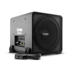 Dual 8" Loaded Amplified High End Aluminum Subwoofer Enclosure 300 Watts Rms - DS18
