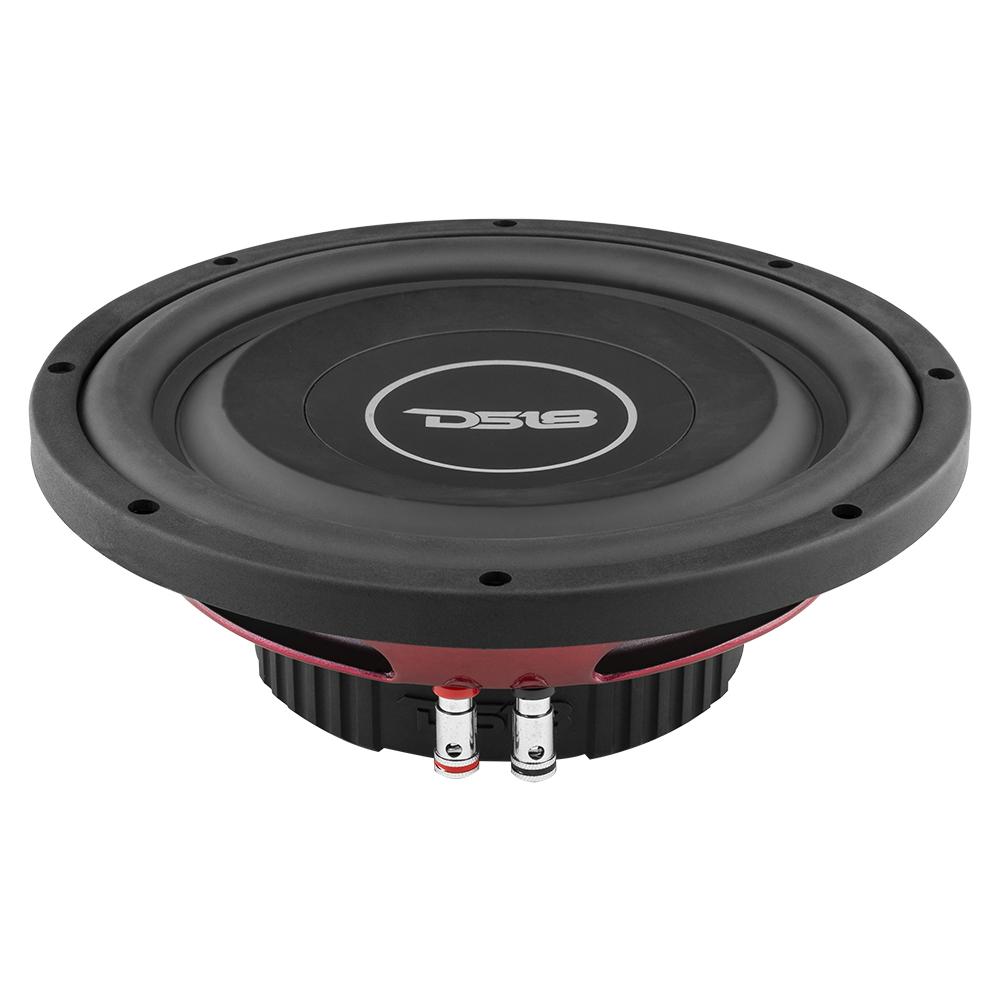 SRW Shallow-Mount 10" Subwoofer 200 Watts Rms SVC 4-Ohm - DS18