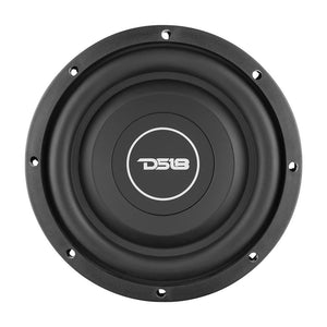 SRW Shallow-Mount 8" Subwoofer 150 Watts Rms SVC 4-Ohm - DS18