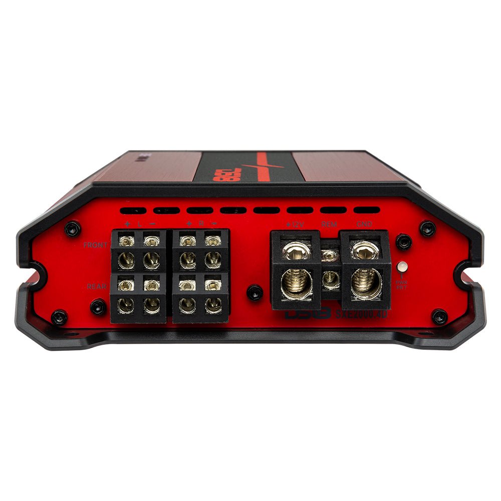 SXE Class D 4-Channel Amplifier 4 x 100 Watts Rms @ 4-ohm 2000 Watts - DS18