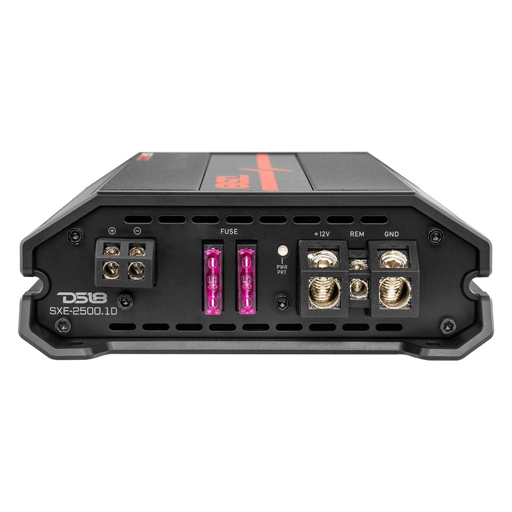 SXE Class D 1-Channel Amplifier 1 x 800 Watts RMS @ 1-Ohm 2500 Watts - DS18