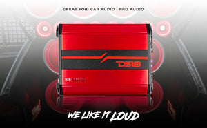 SXE Class D 1-Channel Amplifier 1 x 800 Watts RMS @ 1-Ohm 2500 Watts - DS18