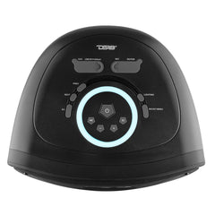 TLV 6.5" Amplified With Battery Self Powered Party Speaker With RGB LED Lights Bluetooth and TWS 200 Watts - DS18