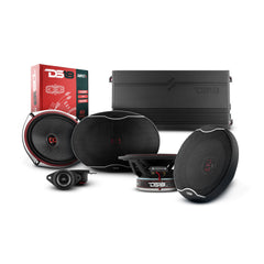 DS18 2008-2019 Toyota Highlander Front and Back Doors Speaker Best Upgrade Package 1800 Watts - DS18