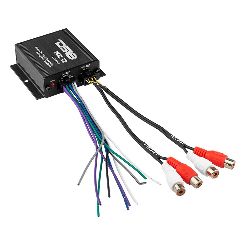 Hi/Lo Converter 4-Channel with Speaker Emulator (Remote out) - DS18