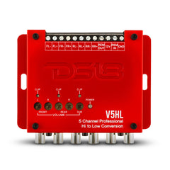 Hi/Lo Converter 5-Channel with 12 Volt Trigger Output (Remote out) - DS18