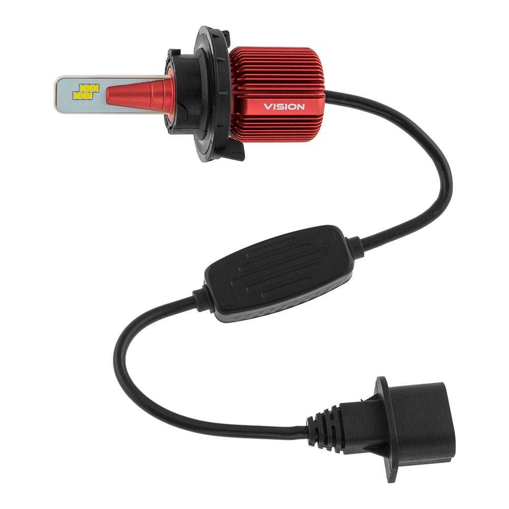 VISION H13 High/Low CSP LED Conversion Kit 6500K White 8000/5000 Lumens 50/30 Watts - DS18