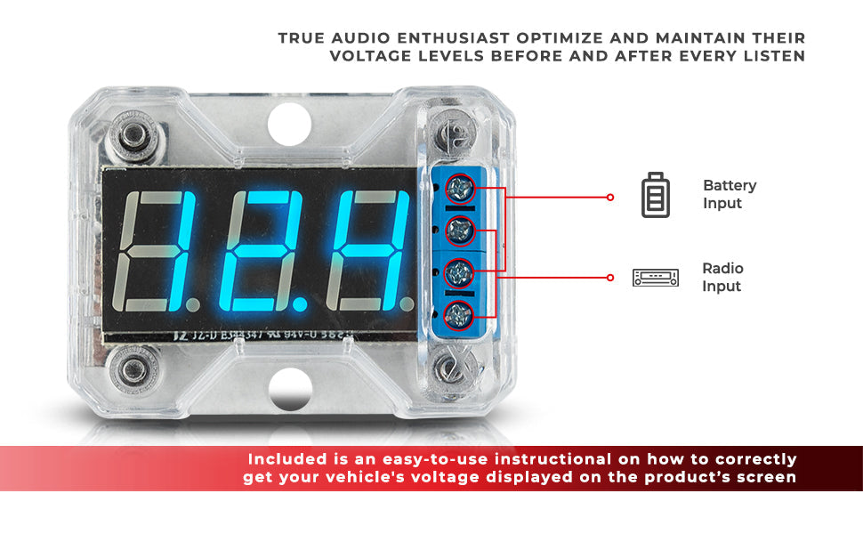 Stand Alone Volt Meter - DS18