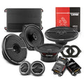 DS18 2012-2021 RAM 1500 Crew and Quad Cab Front and Back Doors Speakers Better Upgrade/Replacement Package 1600 Watts - DS18