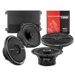 DS18 2015-2020 Chevy Tahoe Front and Back Doors Speakers Good Upgrade/Replacement Package 1600 Watts - DS18
