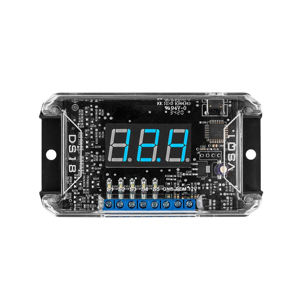 Volt Meter With Remote Outputs - DS18