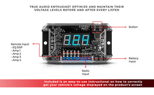 Volt Meter With Remote Outputs - DS18