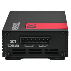 X 1-Channel Ultra Compact Class D Amplifier 300 Watts Rms @ 1-Ohm - DS18